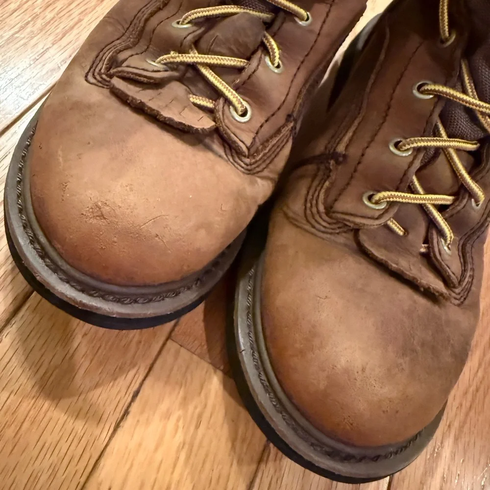 Georgia Boot Sport & Trail Brown Boots WELL WORN